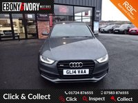 USED 2014 14 AUDI A4 2.0 TDI BLACK EDITION 4d 148 BHP + FULL SERVICE HISTORY + 1 YEAR MOT AND BREAKDOWN COVER