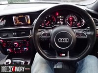 USED 2014 14 AUDI A4 2.0 TDI BLACK EDITION 4d 148 BHP + FULL SERVICE HISTORY + 1 YEAR MOT AND BREAKDOWN COVER