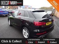 USED 2012 62 AUDI Q3 2.0 TDI QUATTRO S LINE 5d 175 BHP FANTASTIC EXAMPLE+MASSIVE FACTORY SPECIFICATION+JUST HAD MAJOR SERVICE