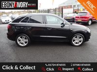 USED 2012 62 AUDI Q3 2.0 TDI QUATTRO S LINE 5d 175 BHP FANTASTIC EXAMPLE+MASSIVE FACTORY SPECIFICATION+JUST HAD MAJOR SERVICE