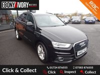 USED 2012 62 AUDI Q3 2.0 TDI QUATTRO S LINE 5d 175 BHP FANTASTIC EXAMPLE+MASSIVE FACTORY SPECIFICATION+JUST HAD MAJOR SERVICE