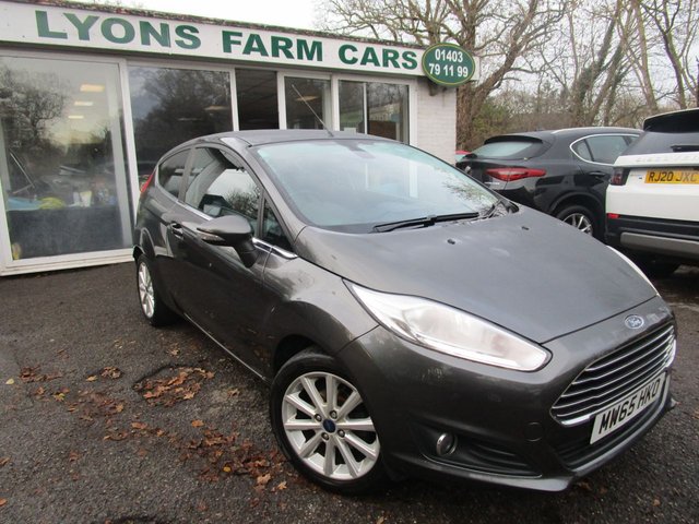2015 65 Ford Fiesta 1.6 TITANIUM POWERSHIFT 3d 104 BHP AUTOMATIC