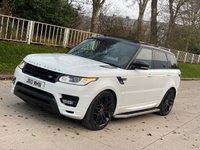 USED 2013 63 LAND ROVER RANGE ROVER SPORT AUTOBIOGRAPHY DYNAMIC SDV6 DIESEL PAN ROOF + HEATED STEERING