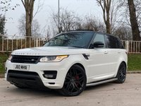 USED 2013 63 LAND ROVER RANGE ROVER SPORT AUTOBIOGRAPHY DYNAMIC SDV6 DIESEL PAN ROOF + HEATED STEERING