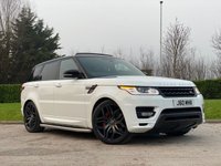 USED 2013 63 LAND ROVER RANGE ROVER SPORT AUTOBIOGRAPHY DYNAMIC SDV6 DIESEL PAN ROOF + HEATED STEERING