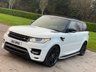 USED 2013 63 LAND ROVER RANGE ROVER SPORT AUTOBIOGRAPHY DYNAMIC SDV6 DIESEL PAN ROOF + HEATED STEERING