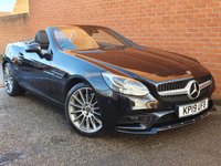 USED 2019 19 MERCEDES-BENZ SLC 2.0 SLC 300 AMG LINE 2d 241 BHP 1 OWNER + MERC- PANORAMIC ROOF - FULL MERCEDES SERVICE HISTORY