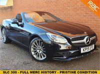 USED 2019 19 MERCEDES-BENZ SLC 2.0 SLC 300 AMG LINE 2d 241 BHP 1 OWNER + MERC- PANORAMIC ROOF - FULL MERCEDES SERVICE HISTORY