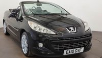 USED 2010 10 PEUGEOT 207 1.6 CC ALLURE 2d 120 BHP Extended Leather interior