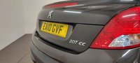 USED 2010 10 PEUGEOT 207 1.6 CC ALLURE 2d 120 BHP Extended Leather interior
