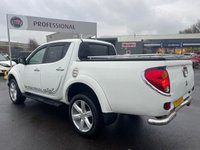 USED 2013 13 MITSUBISHI L200 2.5 DI-D 4X4 BARBARIAN LB DCB 175 BHP CHROME BARS -NO VAT- DIESEL - LONG MOT-DRIVE AWAY TODAY-SIDE STEPS-NO VAT - FINANCE AVAILABLE !!