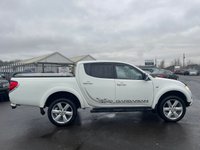USED 2013 13 MITSUBISHI L200 2.5 DI-D 4X4 BARBARIAN LB DCB 175 BHP CHROME BARS -NO VAT- DIESEL - LONG MOT-DRIVE AWAY TODAY-SIDE STEPS-NO VAT - FINANCE AVAILABLE !!
