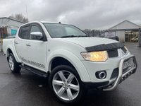 USED 2013 13 MITSUBISHI L200 2.5 DI-D 4X4 BARBARIAN LB DCB 175 BHP CHROME BARS -NO VAT- DIESEL - LONG MOT-DRIVE AWAY TODAY-SIDE STEPS-NO VAT - FINANCE AVAILABLE !!