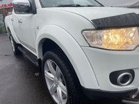 USED 2013 13 MITSUBISHI L200 2.5 DI-D 4X4 BARBARIAN LB DCB 175 BHP CHROME BARS -NO VAT- DIESEL - LONG MOT-DRIVE AWAY TODAY-SIDE STEPS-NO VAT - FINANCE AVAILABLE !!