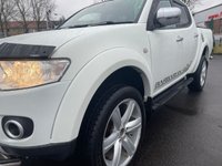 USED 2013 13 MITSUBISHI L200 2.5 DI-D 4X4 BARBARIAN LB DCB 175 BHP CHROME BARS -NO VAT- DIESEL - LONG MOT-DRIVE AWAY TODAY-SIDE STEPS-NO VAT - FINANCE AVAILABLE !!