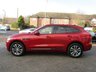 USED 2016 16 JAGUAR F-PACE 2.0 R-SPORT AWD 5d 178 BHP FANTASTIC LOOKING , JAGUAR 2.0D F-PACE, R-SPORT 4X4 180 BHP. Finished in ITALIAN RACING RED with contrasting TWO TONE FULL LEATHER TRIM. The Jaguar F-Pace is a large, stylish family car and one of the few SUVs on sale that is genuinely good fun to drive. It has a host of features that include Sat Nav, Two Tone Heated Leather, DAB Radio, Power rear Boot, Rear View Camera and much more. Sturgess Jaguar, Leicester Dealer serviced at 5 miles, 28919 miles, 51395 miles and on arrival at 59900 miles.