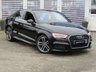 USED 2017 17 AUDI A3 1.6 TDI S LINE 4d 109 BHP Finished in MYTHOS BLACK METALLIC with contrasting Part Leather Heated SPORTS trim. This Audi A3 Saloon is a classy, high tech four-door that is also great to drive. This A3 saloon is a sleeker-looking version of the Audi A3 Sportback hatchback. Features include Sat Nav, DAB Radio, Tinted Windows, B/tooth, Alloys, &pound;20 Road Tax, Matrix LED Pack, 18" alloys and much more. AUDI Dealer serviced at 18823 miles and on arrival at 27760 miles by EMC. 12 Months MOT.