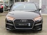 USED 2017 17 AUDI A3 1.6 TDI S LINE 4d 109 BHP Finished in MYTHOS BLACK METALLIC with contrasting Part Leather Heated SPORTS trim. This Audi A3 Saloon is a classy, high tech four-door that is also great to drive. This A3 saloon is a sleeker-looking version of the Audi A3 Sportback hatchback. Features include Sat Nav, DAB Radio, Tinted Windows, B/tooth, Alloys, &pound;20 Road Tax, Matrix LED Pack, 18" alloys and much more. AUDI Dealer serviced at 18823 miles and on arrival at 27760 miles by EMC. 12 Months MOT.