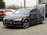 USED 2017 17 AUDI A3 1.6 TDI S LINE 4d 109 BHP Finished in MYTHOS BLACK METALLIC with contrasting Part Leather Heated SPORTS trim. This Audi A3 Saloon is a classy, high tech four-door that is also great to drive. This A3 saloon is a sleeker-looking version of the Audi A3 Sportback hatchback. Features include Sat Nav, DAB Radio, Tinted Windows, B/tooth, Alloys, &pound;20 Road Tax, Matrix LED Pack, 18" alloys and much more. AUDI Dealer serviced at 18823 miles and on arrival at 27760 miles by EMC. 12 Months MOT.