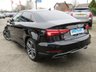 USED 2017 17 AUDI A3 1.6 TDI S LINE 4d 109 BHP Finished in MYTHOS BLACK METALLIC with contrasting Part Leather Heated SPORTS trim. This Audi A3 Saloon is a classy, high tech four-door that is also great to drive. This A3 saloon is a sleeker-looking version of the Audi A3 Sportback hatchback. Features include Sat Nav, DAB Radio, Tinted Windows, B/tooth, Alloys, &pound;20 Road Tax, Matrix LED Pack, 18" alloys and much more. AUDI Dealer serviced at 18823 miles and on arrival at 27760 miles by EMC. 12 Months MOT.
