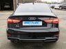 USED 2017 17 AUDI A3 1.6 TDI S LINE 4d 109 BHP Finished in MYTHOS BLACK METALLIC with contrasting Part Leather Heated SPORTS trim. This Audi A3 Saloon is a classy, high tech four-door that is also great to drive. This A3 saloon is a sleeker-looking version of the Audi A3 Sportback hatchback. Features include Sat Nav, DAB Radio, Tinted Windows, B/tooth, Alloys, &pound;20 Road Tax, Matrix LED Pack, 18" alloys and much more. AUDI Dealer serviced at 18823 miles and on arrival at 27760 miles by EMC. 12 Months MOT.