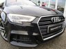 USED 2017 17 AUDI A3 1.6 TDI S LINE 4d 109 BHP Finished in MYTHOS BLACK METALLIC with contrasting Part Leather Heated SPORTS trim. This Audi A3 Saloon is a classy, high tech four-door that is also great to drive. This A3 saloon is a sleeker-looking version of the Audi A3 Sportback hatchback. Features include Sat Nav, DAB Radio, Tinted Windows, B/tooth, Alloys, &pound;20 Road Tax, Matrix LED Pack, 18" alloys and much more. AUDI Dealer serviced at 18823 miles and on arrival at 27760 miles by EMC. 12 Months MOT.