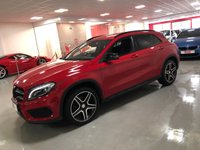USED 2015 15 MERCEDES-BENZ GLA-CLASS 2.1 GLA220 CDI 4MATIC AMG LINE PREMIUM 5d 168 BHP * PRIVACY * CLIMATE * NAV *  VOICE RECOGNITION * CRUISE * CLIMATE * REVERSING CAMERA *