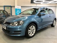USED 2013 63 VOLKSWAGEN GOLF 1.6 SE TDI BLUEMOTION TECHNOLOGY 3d 103 BHP 