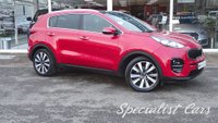 USED 2018 68 KIA SPORTAGE 1.7 CRDI 3 ISG 5d 114 BHP 