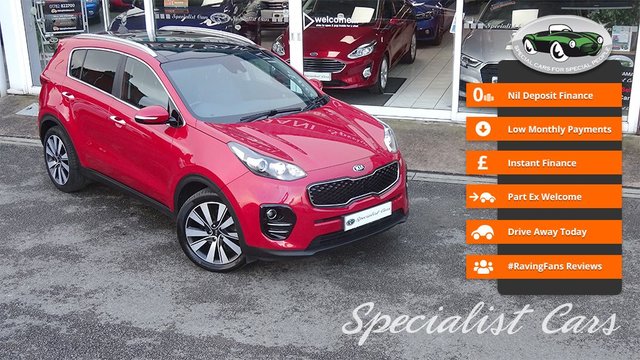 2018 68 Kia Sportage 1.7 CRDI 3 ISG 5d 114 BHP
