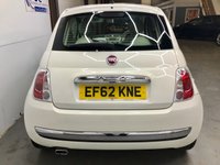 USED 2012 62 FIAT 500 1.2 LOUNGE 3d 69 BHP 