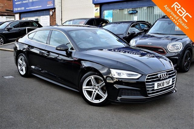 2018 18 Audi A5 1.4 SPORTBACK TFSI S LINE 5d 148 BHP
