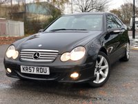 USED 2007 57 MERCEDES-BENZ C CLASS 1.8 C180 KOMPRESSOR SE SPORTS 3d 141 BHP 