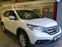 USED 2013 13 HONDA CR-V 2.0 I-VTEC SE 5d 153 BHP Looks Stunning in White