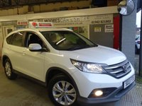 USED 2013 13 HONDA CR-V 2.0 I-VTEC SE 5d 153 BHP Looks Stunning in White