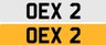 USED NUMBER PLATE PLATE 
