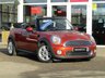 USED 2012 62 MINI CONVERTIBLE 1.6 COOPER 2d 122 BHP Finished in VOLCANIC ORANGE PEARL with contrasting, Black HEATED PART LEATHER Trim. This Mini is a cool and classy looking Convertible. It feels sporty and is great fun to drive. Features include, Heated Part Leather seats, Rear Park Sensors, Blue Tooth, DAB RADIO, Climate, Alloys, Low mileage and much more. Dealer serviced at 16698 miles, 21901 miles, 27673 miles, 32297 miles, 35182 miles and at 72998 miles. MOT due 24/1/2023.