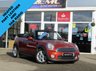 USED 2012 62 MINI CONVERTIBLE 1.6 COOPER 2d 122 BHP Finished in VOLCANIC ORANGE PEARL with contrasting, Black HEATED PART LEATHER Trim. This Mini is a cool and classy looking Convertible. It feels sporty and is great fun to drive. Features include, Heated Part Leather seats, Rear Park Sensors, Blue Tooth, DAB RADIO, Climate, Alloys, Low mileage and much more. Dealer serviced at 16698 miles, 21901 miles, 27673 miles, 32297 miles, 35182 miles and at 72998 miles. MOT due 24/1/2023.