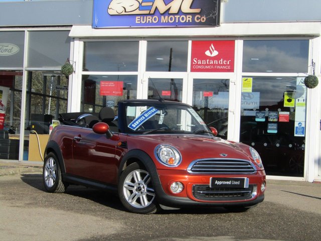 2012 62 MINI Convertible 1.6 COOPER 2d 122 BHP