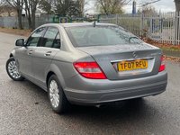 USED 2007 07 MERCEDES-BENZ C CLASS 1.8 C200 KOMPRESSOR ELEGANCE 4d 181 BHP 