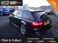 USED 2014 14 AUDI A4 3.0 AVANT TDI QUATTRO BLACK EDITION 5d 241 BHP + FULL SERVICE HISTORY + 1 YEAR MOT AND BREAKDOWN COVER