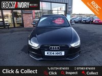 USED 2014 14 AUDI A4 3.0 AVANT TDI QUATTRO BLACK EDITION 5d 241 BHP + FULL SERVICE HISTORY + 1 YEAR MOT AND BREAKDOWN COVER
