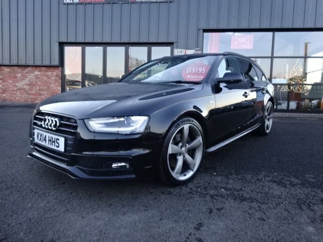 2014 14 Audi A4 3.0 AVANT TDI QUATTRO BLACK EDITION 5d 241 BHP