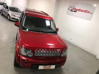 USED 2012 12 LAND ROVER DISCOVERY 3.0 4 SDV6 XS 5d 255 BHP * PRIVACY  GLASS * CLIMATE CONTROL  * NAVIGATION * 7 SEATS * PARKING SENSORS * 19 INCH ALLOY WHEELS *