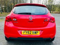 USED 2012 62 VAUXHALL ASTRA 1.6 ACTIVE 5d 113 BHP 