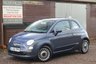 USED 2012 62 FIAT 500 0.9 LOUNGE DUALOGIC 3d 85 BHP RARE AUTOMATIC WITH GLASS ROOF