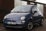 USED 2012 62 FIAT 500 0.9 LOUNGE DUALOGIC 3d 85 BHP RARE AUTOMATIC WITH GLASS ROOF