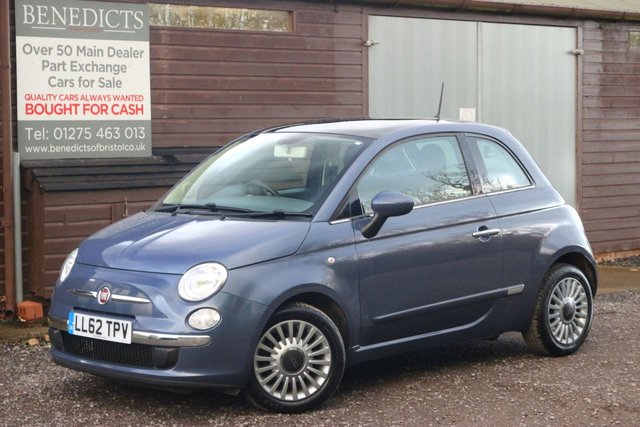 2012 62 Fiat 500 0.9 LOUNGE DUALOGIC 3d 85 BHP