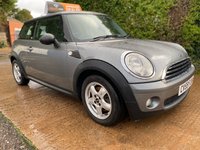 USED 2009 59 MINI HATCH 1.4L ONE GRAPHITE 3d 94 BHP FANTASTIC CONDITION
