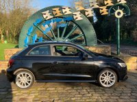 USED 2015 15 AUDI A1 1.6 TDI S LINE 3d 114 BHP AUDI A1 S-Line TDi 3dr , 1 FORMER KEEPER HAVING COVERED ONLY 36,895 MILES FROM BRAND NEW - WITH SERVICE HISTORY. *ZERO ROAD TAX !!!!* - MYTHOS BLACK PEARL METALLIC - 18 INCH BRIGHT SIVER ALLOYS.